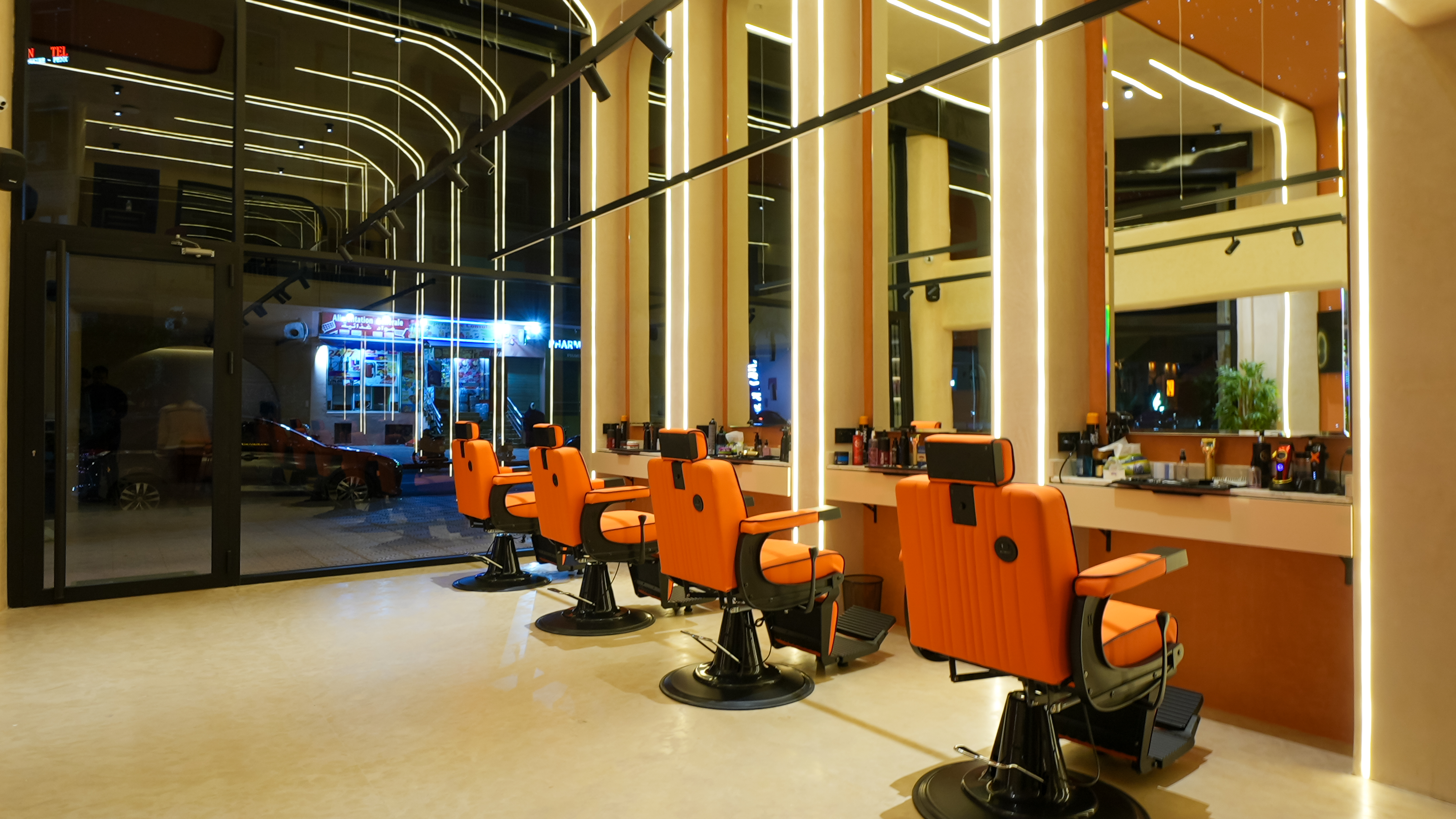 Menzo Barber Marrakech interior